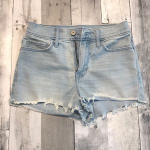 Abercrombie and Fitch Light Wash Jean Shorts